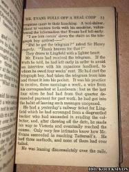 GOOD EVANS ! / EDGAR WALLACE / W. COLLİNS SONS & CO / İNGİLİZCE KİTAP (İYİ EVANS!) HAFİF YIPRANMALARI MEVCUT