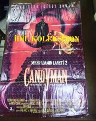 Şeker adamın laneti 2, ORİJİNAL SİNEMA AFİŞİ - Candyman: Farewell to the Flesh, 1995, FİLM AFİŞİ / POSTERİ - BÜYÜK BOY - ORİJİNAL - 99 X 65 cm EBADINDA - Original Turkish Big Size Movie Poster - Bill Condon, Caroline Barclay, Michael Bergeron, Brianna Blanchard, Clotiel Bordeltier, Russell Buchanan, Nate Bynum, Sandy Byrd, Eric Cadora, Timothy Carhart, Veronica Cartwright