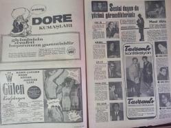 7 Gün Haftalık Aktüalite Sinema Tiyatro Müzik ve Magazin Dergisi - Sophia Loren - Çağınızın En Pahalı Doğumu Ocak Ayında- Kim Kiminle Evlenmeli? - Kaza Kurşunu ile Sakat Kaldı - İtiharlık Öğrenci idi - Zeki Çetin Plak Reklamı - Anadolukavağı'ndan Denize Giren Milli Yüzücü Ersin Aydın, Boğaz'ı 5 Saatte Yüzerek Kızkulesi'ne Çıktı - Garip Ama Gerçek - Dore Kumaşları - Sesini Duyup da Yüzünü Göremediklerimiz - Yılmaz Tok - Hazin Güran - Çetin Çeki - Müberra Yetkin - Zafer Cilasun - Jülide Gülizar - Sevinç Yemişçi - Güneş Uğurlu - Ülkü Kuranel - Krallar Gibi Yaşayan Köpek - Cins Köpek Uçaktan Başka Hiçbir Vasıtaya Binmemiş - Ankara'da Çiçek Hastanesi Kuruldu - Boston Canavarı filmini gören baygınlık geçiriyor - Elektronik Beyinle Çöpçatanlık - Çocuklar Sizin İçin - Nazlı Kız - Oluklu Sigara - Su Buharı Cildi Gevşetir Soğuk Su Gerer - Çabuk Aşık Oluyormusunuz? - Üngörmüşler Çizgi Romanı - 7 Gün'ün büyük oyunu - Bizimkiler ve Fatoş Çizgi Romanı fotoğraf ve haberi - Tam Takım Dergi