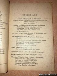 WOLFGANG AMADEUS MOZART / DİE ZAUBERFLÖTE / OPER İN ZWEİ AUFZÜGEN / RİCORDİ TEXTBÜCHER / EMANUEL SCHIKANEDER / ALMANCA KİTAP (SİHİRLİ FLÜT)