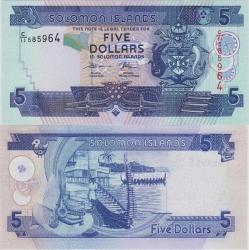 SOLOMON ADALARI 5 DOLAR 2011 ÇİL.