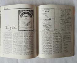 GERGEDAN Yeryüzü Kültürü Dergisi, 1987 - 1988, No: 1, 2, 3, 11, 12, 14 + Dizin 1-6 + Gergedanname [7 ADET]