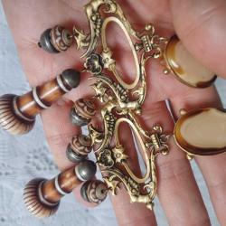 Klipsli Sallantıli Küpe Vintage