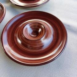 Seramik yumurtalık 6 lı set vintage