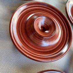 Seramik yumurtalık 6 lı set vintage