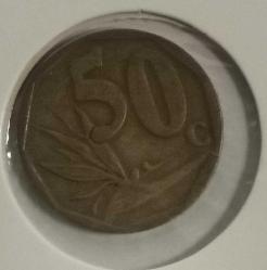 GÜNEY AFRİKA 2008  50 CENT  LEUCHTRUM KAPAMASINDA