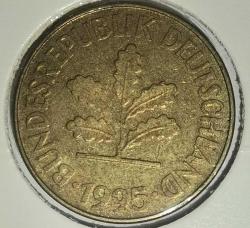 ALMANYA 1995 A  5 PFENNIG  LEUCHTRUM KAPAMASINDA