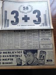 Zafer Gazetesi - 21 Ocak 1958 - Türkiye İle Birleşik Amerika Devletleri Arasında Zirai Mahsul Fazlalıkları Anlaşması İmzalandı - Başvekil Adnan Menderes İstanbul Demokrat Parti İl İdare Heyetinin Verdiği Ziyarette Bulundu - Bağdat Paktına Dahil Türkiye İran Irak Ve Pakistan Arasında Gümrük Sözleşmesi Törenle İmza Edildi - Fatih Rüştü Zorlu'nun Verdiği Beyanat - Ziraat Vekili Nedim Ökmen - Seyfi Kurtbek Köşe Yazısı - Mebuslar Kan Verdi - Moskova'da Yunan Sefaretinde Büyük Casusluk - Misket Yazan Münir Müeyyet Bekman Yazı Dizisi - Radyo Ve Haberler Yazan Hikmet Münir Ebcioğlu - Stratejik Hazırlıkların Gayesi Üsler - Ragıp Akyavaş - Film Yıldızı Model Ve Kontes Elsa Martinelli - Oleyis Sendikası Sekreterine Cevap - Kaybolan Yıllar Türk Filmi Park Sus Sinemasında - Tanınmış Yazar François Sagan Evleniyor - Şehzade Orhan Tarihi Aşk ve Macera Romanı - Ferdi Amcanın Maceraları Çizgi Roman - Dünya Ağır Siklet Güreş Şampiyonu Hamit Kaplan 27 Ocakta Ameliyatı Olacak - Seyfi Cenap Berksoy