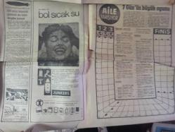 7 Gün Haftalık Aktüalite Sinema Tiyatro Müzik ve Magazin Dergisi - Raquel Welch 3 yılda dünyanın 1 No:lu seks bombası oldu - Güzel yıldız Frank Sinatra ile çevirdiği son film olan ''Ben İçindeki Kadın'' ın birçok sahnelerini bu kıyafetle oynuyor - Marilyn Monroe'nun yerini aldı - Aşkı Almanya'da fırtınalar koparan Türk Çapkın İsmail - Hostes Nil Erkin , göreve başladığı ilk gün 15 evlenme teklifi aldı - Yeşilçam'dan sahneye akın devam ediyor - Güzel olmak için protein şart - Genç kız güzel olduğuna inanmalı - Pahalı Uzatmalı Aşkı - İyi ayının çiftleşmesi için 2 yılda 21 milyon lira harcandı - Çocuklar Sizin İçin - Okulda kızamık var - Bugün de Gülelim - Üngörmüşler Çizgi Romanı - Üniversiteli kayınvalide gelinini kendi okulundan seçti - Az para ile bol sıcak su - 600 yolcu taşıyacak güdümlü dev balon tezgaha konuyor - Aile Yarışıyor - 7 Gün'ün büyük oyunu - Bizimkiler ve Fatoş Çizgi Romanları fotoğraf ve haberi - Tam Takım Dergi