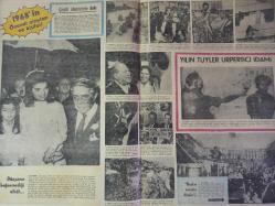 7 Gün Haftalık Aktüalite Sinema Tiyatro Müzik ve Magazin Dergisi - 1968'in Önemli olayları ve kişileri - Yıl, dünyayı sarsan ayaklanmalarla ve suikastlerle geçti - 1968'in Önemli Olayları ve Kişileri - Yılın Tüyler Ürpertici İdamı - 1969'un Makyajı: Balık Gözü Nasıl Yapılır? - Fay Deterjan Reklamı - Kadınlar kadar düşkün oldular - İngiliz erkekleri güzellikleri için 250 milyon lira harcadılar - Boşanma sebepleri üzerinde yapılan yeni araştırmalar - Hanımlar Neye Merakınız Var - Bir Anket - Kadın Nelerden Hoşlanmaz - Bilen Parmağını Kaldırsın - Çocuklar Sizin İçin - Çoban Kızının Ateş Böceği - Herşeyin bir nedeni var - Babasının beş kuruşuna muhtaç olmadan yüksek tahsil yapıyor - Ortaokuldan beri ayakkabı boyacısı - Bugün de Gülelim - Üngörmüşler Çizgi Romanı - Nazmiye Demirel'in Çilesi: Başbakan Hanımı Olmak - Eski Günler Hayal Oldu - Aile Yarışıyor - 7 Gün'ün büyük oyunu - Omo Deterjan Reklamı - Bizimkiler ve Fatoş Çizgi Romanı fotoğraf ve haberi - Tam Takım Dergi