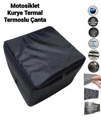 Motosiklet Kurye Termal Termoslu Çanta