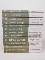 Che Guevara / 9 Cilt Tam Takım[Savaş Anıları,Askeri Yazılar,Politik Yazılar,Bolivya Günlüğü,Yaşam öyküsü,Sosyalizm ve İnsan,Ekonomik Yazılar,Şiirler]