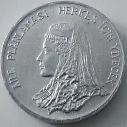 5 KURUŞ, 1975 FAO (Aile Planlaması Herkes İçin Yiyecek) ÇİL (Kapsülde)