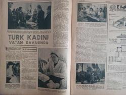 7 Gün Haftalık Aktüalite Sinema Tiyatro Müzik ve Magazin Dergisi - 5 Mayıs 1941 - Sene 9 - Sayı:426 - Nusret Akça - Dünyada Olanlar - Ebedi Yunanistan - Yedigünde Bir Niçin Ayrılıyorlar - Düşünceler - Bahar Cengi Karşısında - Bazı Düşünceler - İbrahim Alaettin - Türk Kadını Vatan Davasında - K. Z. Gençosman - Ev - Havuzbaşı: Dışa ve İçe Dair - Falih Rıfkı Atay - Ev Doktoru Diyor Ki - Kedilerin Fayda ve Zararları - DR. Nuri Ergene - Harpte Telefat - Şükrü Kaya - Meraklı Notlar - Ana Vatan - Vahdet Gültekin - İlk Sergimiz - Selim Nüzhet Gerçek - Tarihin Meşhur Hikayelerinden: Musa ile Firavun - Niçin Ölüm ve Doğum sabaha karşı gelir - Ebebiyatçılarımızı Tanıyalım - Yusuf Ziya Ortaç - Behçet Yazar - Kitaplar Arasında - Yalan - Toprağa Dönüş - Ahmet Naim - Büyük Memleket Romanı - Güzel Şiirler - Kendinizi imtihan ediniz - Yedigün'ün Cevapları - Tombul Teyze Albümü - Tungsram Ampul Reklamı - Arlon Saat Reklamı - Radyolin Diş Macunu Reklamı fotoğraf ve haberi - Tam Takım Dergi