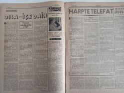7 Gün Haftalık Aktüalite Sinema Tiyatro Müzik ve Magazin Dergisi - 5 Mayıs 1941 - Sene 9 - Sayı:426 - Nusret Akça - Dünyada Olanlar - Ebedi Yunanistan - Yedigünde Bir Niçin Ayrılıyorlar - Düşünceler - Bahar Cengi Karşısında - Bazı Düşünceler - İbrahim Alaettin - Türk Kadını Vatan Davasında - K. Z. Gençosman - Ev - Havuzbaşı: Dışa ve İçe Dair - Falih Rıfkı Atay - Ev Doktoru Diyor Ki - Kedilerin Fayda ve Zararları - DR. Nuri Ergene - Harpte Telefat - Şükrü Kaya - Meraklı Notlar - Ana Vatan - Vahdet Gültekin - İlk Sergimiz - Selim Nüzhet Gerçek - Tarihin Meşhur Hikayelerinden: Musa ile Firavun - Niçin Ölüm ve Doğum sabaha karşı gelir - Ebebiyatçılarımızı Tanıyalım - Yusuf Ziya Ortaç - Behçet Yazar - Kitaplar Arasında - Yalan - Toprağa Dönüş - Ahmet Naim - Büyük Memleket Romanı - Güzel Şiirler - Kendinizi imtihan ediniz - Yedigün'ün Cevapları - Tombul Teyze Albümü - Tungsram Ampul Reklamı - Arlon Saat Reklamı - Radyolin Diş Macunu Reklamı fotoğraf ve haberi - Tam Takım Dergi