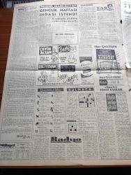 Milliyet Gazetesi - 20 Haziran 1960 - Hürriyet Mitingi Ankara'da Yapılıyor - Soruşturma Kurulu Bugün Açıklanacak - Milli Birlik Komitesi 100 Aday Arasından Üyeleri Seçti - Saidi Nursi'nin Risalesini Dağıtırken Yakalanan 7 Nurcu - İsmet İnönü'nün Heykelinin Kaidesi Etrafındaki Tahtalar Söküldü - Galatasaray Lisesi'nin Pilavı -  Azot Fabrikası 103 Yerine 470 Milyon Liraya Mal Oldu - Gençlik Haftası İhdası İstendi - Çetin Altan Köşe Yazısı - Bugünkü Burç Falınız - Maliye Vekili Ekrem Alican 5 Yılda 8 Milyar Lira Borç Ödememiz Lazım - Kıbrıs Görüşmeleri Tekrar Başlıyor - Eisenhower Kore'ye Gitti - Yazamadıklarımız Uşak'ta Atılan Taş - Sahne Aşkları Çizen Leonard Starr - Kolynos Diş Macunu - Milli Lig Şampiyonu Beşiktaş Karagümrük'e Takıldı - Çetin Şahiner Yüksek Atlama Rekoru Kırdı - Amatör Futbolcular Beşiktaş Galatasaray Ve Fenerbahçe Tarafından Paylaşıldı - Kürek Yarışlarını Anadolu Hisarı Kazandı - İstanbul Yelken Bayramı Dün Törenle Yapıldı