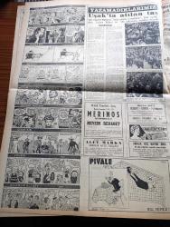 Milliyet Gazetesi - 20 Haziran 1960 - Hürriyet Mitingi Ankara'da Yapılıyor - Soruşturma Kurulu Bugün Açıklanacak - Milli Birlik Komitesi 100 Aday Arasından Üyeleri Seçti - Saidi Nursi'nin Risalesini Dağıtırken Yakalanan 7 Nurcu - İsmet İnönü'nün Heykelinin Kaidesi Etrafındaki Tahtalar Söküldü - Galatasaray Lisesi'nin Pilavı -  Azot Fabrikası 103 Yerine 470 Milyon Liraya Mal Oldu - Gençlik Haftası İhdası İstendi - Çetin Altan Köşe Yazısı - Bugünkü Burç Falınız - Maliye Vekili Ekrem Alican 5 Yılda 8 Milyar Lira Borç Ödememiz Lazım - Kıbrıs Görüşmeleri Tekrar Başlıyor - Eisenhower Kore'ye Gitti - Yazamadıklarımız Uşak'ta Atılan Taş - Sahne Aşkları Çizen Leonard Starr - Kolynos Diş Macunu - Milli Lig Şampiyonu Beşiktaş Karagümrük'e Takıldı - Çetin Şahiner Yüksek Atlama Rekoru Kırdı - Amatör Futbolcular Beşiktaş Galatasaray Ve Fenerbahçe Tarafından Paylaşıldı - Kürek Yarışlarını Anadolu Hisarı Kazandı - İstanbul Yelken Bayramı Dün Törenle Yapıldı