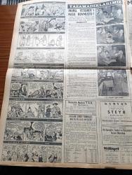 Milliyet Gazetesi - 18 Haziran 1960 - Mali Durum Açıklandı - Borçlarımızın Umumî Toplamı 12 Milyardan Fazla - 118 Ton Altının 102 Tonu Rehinde - Son On Yıl Zarfında Amerika'dan Alınan iktisadi Ve Askeri Yardım 2 Milyar 644 Milyon Doları Bulmuştur - İstanbul'da 12 Talebenin Kayıp Olduğu Açıklandı - Ordu Mensupları Eyüplü Gençler Ve Kalabalık Halk İştirakiyle Eyüp Mitingi - Yüksek Adalet Divanı Hususî Kanunu Hazır - Harp Okulu dakika Son Kafile De Yassıada'ya Geldi - Din Politikaya Karışamayacak - Hasan Polatkan Ailesinin Edindiği Servet Tahkik Ediliyor - Dün Bağışlanan Alyans Sayısı 3804 - Çetin Altan Köşe Yazısı - Amerikan Sinemasında Ümit Verici Kıpırdanışlar - İsveç'ten Alınan İsveç Şilebi Geldi - Ardahan Rusların Ötedenberi Göz Diktikleri Bir Beldemizdir - Kapatılan Birlik Ve Federasyonlar Tekrar Açılıyor - Abdülcanbaz'ın Maceraları Çizen Turhan Selçuk -  Yazamadıklarımız İsmet İnönü Vali Yetkiner'i  Nasıl Kovmuştu - Cici Can Çizen Bedri - Sahne Aşkları Çizen Leonard Starr -