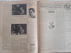 7 Gün Haftalık Aktüalite Sinema Tiyatro Müzik ve Magazin Dergisi - 7 Temmuz 1941 - Yıl:9 - Sayı:435 - Dünyada Olanlar - Rus Donanması - Yedigünde Bir - Radyomuzda Bir Kıpırdama - Sınırları Beklerken - Bir Asker Mektubu - Fuat Edip Baksı - Türk Köylüsü - Şükrü Kaya - Mal Sahibi ve Kiracı - İbrahim Alaettin - Bisiklet Birincileri - Meraklı Notlar - Ne isim koyalım? - Bir insanın değeri nedir? - Öpüşme adeti - Takvim Nasıl Doğdu - Tarihte Manisa - Selim Nüzhet - Mehmetlerle Başbaşa - Cumhuriyetten Sonra Çıkan Gazete ve Mecmualar - Edebiyatçılarımızı Tanıyalım - Yakıp Kadri Karaosmanoğlu - Behçet Yazar - Güzel Şiirler - Yakıp Kadri Karaosmanoğlu - Katakulli - F. Celalettinin Nefis Bir Hikayesi - Ev Doktoru Diyor Ki - Teraziden Korkanlar - Tombul Teyze Albümü - Nuri Ergene - Toprağa Dönüş - Ahmet Naim - Büyük Memleket Romanı - Kitaplar Arasında Birleşik Amerika - Kendinizi İmtihan Ediniz - Macera Seyahati - Yedigün'ün Cevapları fotoğraf ve haberi  - Tam Takım Dergi