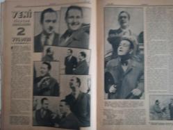 7 Gün Haftalık Aktüalite Sinema Tiyatro Müzik ve Magazin Dergisi - 21 Nisan 1941 - Yıl:9 - Sayı:424 - Dünyada Olanlar - Daima Hazır - Yedigünde Bir Telif Piyeslere Dair - Düşünceler - Nüfus: Harp Vasıtası - Şükrü Kaya - Yeni Tiyatro Neslimizin 2 Yıldızı - Ev Doktoru Diyor Ki - Sinüzit - İki ODa İçinde Bütün Konfor - Nuri Ergene - Falih Rıfkı - Lugat ve Ansiklopedi - Kitaplar Arasında - Ateş Ağacı - Huduttan Mektup - Ankara Kalesi - Ertuğrul Şevket - Fena Vilvatan - Fikir ve Sanat - Büyük Adam - Sadri Ertem - Ellilik Delikanlılar - İbrahim Alaettin - İstanbul Kapıları - Selim Nüzhet Gerçek - Edebiyatçılarımızı Tanıyalım - Ruşen Eşref Ünaydın - Behçet Yazar - Güzel Şiirler - Okuma Tekniği - Vahdet Gültekin - Tombul Teyze Albümü - Doktor Hataları - Kendinizi İmtihan Ediniz - Yedigün'ün Cevapları - Hürriyet Apartmanı - Tungsram Ampul Reklamı - Arlon Saat Reklamı fotoğraf ve haberi - Tam Takım Dergi