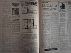 7 Gün Haftalık Aktüalite Sinema Tiyatro Müzik ve Magazin Dergisi - 21 Nisan 1941 - Yıl:9 - Sayı:424 - Dünyada Olanlar - Daima Hazır - Yedigünde Bir Telif Piyeslere Dair - Düşünceler - Nüfus: Harp Vasıtası - Şükrü Kaya - Yeni Tiyatro Neslimizin 2 Yıldızı - Ev Doktoru Diyor Ki - Sinüzit - İki ODa İçinde Bütün Konfor - Nuri Ergene - Falih Rıfkı - Lugat ve Ansiklopedi - Kitaplar Arasında - Ateş Ağacı - Huduttan Mektup - Ankara Kalesi - Ertuğrul Şevket - Fena Vilvatan - Fikir ve Sanat - Büyük Adam - Sadri Ertem - Ellilik Delikanlılar - İbrahim Alaettin - İstanbul Kapıları - Selim Nüzhet Gerçek - Edebiyatçılarımızı Tanıyalım - Ruşen Eşref Ünaydın - Behçet Yazar - Güzel Şiirler - Okuma Tekniği - Vahdet Gültekin - Tombul Teyze Albümü - Doktor Hataları - Kendinizi İmtihan Ediniz - Yedigün'ün Cevapları - Hürriyet Apartmanı - Tungsram Ampul Reklamı - Arlon Saat Reklamı fotoğraf ve haberi - Tam Takım Dergi
