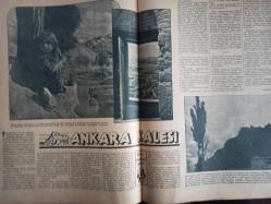 7 Gün Haftalık Aktüalite Sinema Tiyatro Müzik ve Magazin Dergisi - 21 Nisan 1941 - Yıl:9 - Sayı:424 - Dünyada Olanlar - Daima Hazır - Yedigünde Bir Telif Piyeslere Dair - Düşünceler - Nüfus: Harp Vasıtası - Şükrü Kaya - Yeni Tiyatro Neslimizin 2 Yıldızı - Ev Doktoru Diyor Ki - Sinüzit - İki ODa İçinde Bütün Konfor - Nuri Ergene - Falih Rıfkı - Lugat ve Ansiklopedi - Kitaplar Arasında - Ateş Ağacı - Huduttan Mektup - Ankara Kalesi - Ertuğrul Şevket - Fena Vilvatan - Fikir ve Sanat - Büyük Adam - Sadri Ertem - Ellilik Delikanlılar - İbrahim Alaettin - İstanbul Kapıları - Selim Nüzhet Gerçek - Edebiyatçılarımızı Tanıyalım - Ruşen Eşref Ünaydın - Behçet Yazar - Güzel Şiirler - Okuma Tekniği - Vahdet Gültekin - Tombul Teyze Albümü - Doktor Hataları - Kendinizi İmtihan Ediniz - Yedigün'ün Cevapları - Hürriyet Apartmanı - Tungsram Ampul Reklamı - Arlon Saat Reklamı fotoğraf ve haberi - Tam Takım Dergi