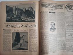 7 Gün Haftalık Aktüalite Sinema Tiyatro Müzik ve Magazin Dergisi - 21 Nisan 1941 - Yıl:9 - Sayı:424 - Dünyada Olanlar - Daima Hazır - Yedigünde Bir Telif Piyeslere Dair - Düşünceler - Nüfus: Harp Vasıtası - Şükrü Kaya - Yeni Tiyatro Neslimizin 2 Yıldızı - Ev Doktoru Diyor Ki - Sinüzit - İki ODa İçinde Bütün Konfor - Nuri Ergene - Falih Rıfkı - Lugat ve Ansiklopedi - Kitaplar Arasında - Ateş Ağacı - Huduttan Mektup - Ankara Kalesi - Ertuğrul Şevket - Fena Vilvatan - Fikir ve Sanat - Büyük Adam - Sadri Ertem - Ellilik Delikanlılar - İbrahim Alaettin - İstanbul Kapıları - Selim Nüzhet Gerçek - Edebiyatçılarımızı Tanıyalım - Ruşen Eşref Ünaydın - Behçet Yazar - Güzel Şiirler - Okuma Tekniği - Vahdet Gültekin - Tombul Teyze Albümü - Doktor Hataları - Kendinizi İmtihan Ediniz - Yedigün'ün Cevapları - Hürriyet Apartmanı - Tungsram Ampul Reklamı - Arlon Saat Reklamı fotoğraf ve haberi - Tam Takım Dergi