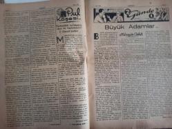 7 Gün Haftalık Aktüalite Sinema Tiyatro Müzik ve Magazin Dergisi - 15 Aralık 1937 - Yıl 5 Sayı:249 - Yılbaşı Sayımız - Fatih İstanbul'da - Zevce Seçmek Meselesi - İbrahim Alaettin Gövsa - Pul Köşesi - 7 Günde 1 - Büyük Adamlar - Hüseyin Cahit - Üçüncü Kurban: Çin - Kocalarınızı Kırmayınız - Anasından Kör Doğmuş Bir Zavallı Dünyayı Nasıl Görür - Kemal Kamil Aktaş - Düşündüren Sözler - Meraklı Bilgiler - Amerika'da Acayip Kanunları - Maske ve Ruh - Halide Edip - Balık ve Yılan Doktoru - 10 Yılım Hikayesi - Hüseyin Cahit Yalçın - Yazının İnsanı - Bir Gecenin Arkadaşı - Mahmut Yesari - Yedigün'ün Cevapları - Spor - Eski Hastalık - Reşat Nuri - İlk Tehlike İşareti: Nezle ve Baş Ağrısı - Aspirin İlaç Reklamı - Arlon Saat Reklamı - RCA Radro Reklamı fotoğraf ve haberi - Tam Takım Dergi