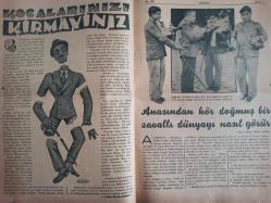 7 Gün Haftalık Aktüalite Sinema Tiyatro Müzik ve Magazin Dergisi - 15 Aralık 1937 - Yıl 5 Sayı:249 - Yılbaşı Sayımız - Fatih İstanbul'da - Zevce Seçmek Meselesi - İbrahim Alaettin Gövsa - Pul Köşesi - 7 Günde 1 - Büyük Adamlar - Hüseyin Cahit - Üçüncü Kurban: Çin - Kocalarınızı Kırmayınız - Anasından Kör Doğmuş Bir Zavallı Dünyayı Nasıl Görür - Kemal Kamil Aktaş - Düşündüren Sözler - Meraklı Bilgiler - Amerika'da Acayip Kanunları - Maske ve Ruh - Halide Edip - Balık ve Yılan Doktoru - 10 Yılım Hikayesi - Hüseyin Cahit Yalçın - Yazının İnsanı - Bir Gecenin Arkadaşı - Mahmut Yesari - Yedigün'ün Cevapları - Spor - Eski Hastalık - Reşat Nuri - İlk Tehlike İşareti: Nezle ve Baş Ağrısı - Aspirin İlaç Reklamı - Arlon Saat Reklamı - RCA Radro Reklamı fotoğraf ve haberi - Tam Takım Dergi