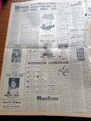 Milliyet Gazetesi - 11 Haziran 1960 - Hürriyet Şehitleri Ata'nın Bağrında - 5 Şehit Yüz binlerce Ankaralının Katıldığı Muhteşem Bir Merasimden Sonra Anıtkabir'de Toprağa Verildi - Celal Bayar Ve Adnan Menderes Geceyi Harb Okulu Dışında Geçirdiler - Sinemaya Hürriyet - Çetin Altan Köşe Yazısı - Denizcilik Bankasında Altı Konuda Tahkikat Açıldı - Şahane Kadın Sevim Çağlayan Ve Ayşecik Filminin Büyük Yıldızı Zeynep Değirmencioğlu Küçük Çiftlik Parkında - Hürriyet Mücadelemiz 27 Nisan 27 Mayıs - İstanbul Üniversitesinde Açılış Mitingi Yapılacak - Abdülcanbaz'ın Maceraları Çizen Turhan Selçuk - Tombik Çizen Trog - Mualla Mukadder Küçük Çiftlik Parkında - Yılın Büyük Maçı Beşiktaş Fenerbahçe Yarın Ankara'da - İngiliz Gazeteleri Lefter Küçükandonyadis'i Övüyor - Menajer Sadri Usoğlu Adalet Takımından Ayrılıyor - İzmir'de Adnan Menderes'in Filmini Gösteren Bir Sinemayı Halk Terketti - Brezilya'nın America Takımı Demirspor İle Oynuyor - Altın Eşya Teberruu Süratle Genişliyor - Basketbol