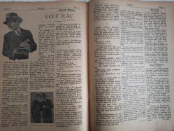 7 Gün Haftalık Aktüalite Sinema Tiyatro Müzik ve Magazin Dergisi - 12 Nisan 1933 - Yıl:1 Sayı:5 - İstanbul'da İlkbahar - Ev ve Eşya - Meslek Aşkı: Nasıl İlanı Aşk Ederler? - Yahudinin Suçu Ne? - Yedigünde Bir - Makine Ölüme mi Mahkum Edildi? - Nasıl Yaşıyorlar - Mussolini - Ömer Riza - Merdiven Efendisi: Sahaf - Nasıl Öldüler? - Bayazıt'ın Ölümü - Veba Teyze - Gelecek Nüshalarımızda! - Deniz Kızı Eftalya - Yedigün Okuyucularına hayalini anlatıyor - Hikmet Feridun - Kimler Daha Çok Yaşar? - Şarklılar mı? Garplılar mı? - Küçük Hikaye - Ucuz İlaç - Sadri Etem - Fuji-Yama Seyahat ve Aşk Romanı - Sedat Simavi - Anahtar Müsabakasında Kazananlar - Küme Müsabakasında Kazananlar - Yazı Tahlilleri - Sorun Cevap Verelim - Liliyan Harvey Amerika'da - Amerika'da Yeni Bir Oyun İcat Edildi fotoğraf ve haberi - Tam Takım Dergi
