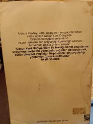 Cesur Yeni Dünya- Aldous Huxley (İlk Basım)