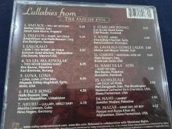 LULLABIES FROM AXIS OF EVIL MÜZİK CD