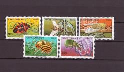 1982 Zararlı Böcekler Mnh Lüks Tam Seri Pul    ---TC610-1993-2308