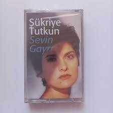 şükriye tutkun sevin gayri kaset ambalajında kaset