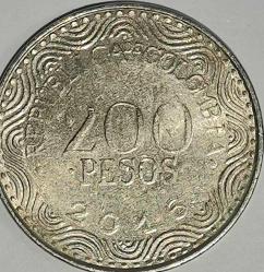 KOLOMBİYA  2016 200 PESOS ÖZEL LEUCTHRUM KAPAMASINDA