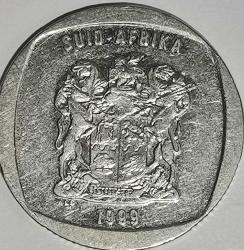 GÜNRY AFRİKA 1999  1 RAND    ÖZEL LEUCTHRUM KAPAMASINDA