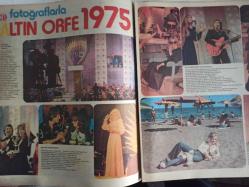 TV'de 7 Gün Haftalık Aktüalite Sinema Tiyatro Müzik ve Magazin Dergisi - 16 Haziran 1975 - Sayı:19 - Şenay'la Altın Orfe'de bir hafta - Ayla Algan ile Halit Kıvanç Anlatıyor: ve karşınızda Arsen Lüpen - Mazi Kalbimde Yaradır - Hikmet Feridun Es - İlhan İrem Yoksa Aşık Mı? - Türkan Şoray - Rüçhan Adlı - Ali Rıza Binboğa - Semiha Yankı - Muazzez Abacı - Hadiye Nugay'ın evliliği dört ay sürdü - Gülgün Ural - Hasan Eğitim - Zafer Cilasun - Muhsin Çelebi - Kevser Tanrıkut - Patricia Carli - Altın Orfe'de Şenay'la bir hafta - Fatma Girik - Tugay Toksöz - Hakan Balamir - Tahsin Öztin - Nilüfer Alman TV'sinde gönülleri fethetti - Almanya'daki Mutlu Günler - Tülay - Alpay - Bu da yapılmayan marmaris festivalinin hikayesi - Sezai Solelli - Radyo ve televizyon - İşte Mine Özdöl'ün iki dünyası - Mikrofonda 9 yıl - Avni Anıl'da TV'den Ayrıldı fotoğraf ve haberi - Posterli Tam Takım Dergi