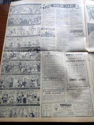 Milliyet Gazetesi - 13 Haziran 1962 - İsmet İnönü Yeni Türkiye Partisi Ve Cumhuriyetçi Köylü Millet Partisi Liderleri İle Görüştü - Üçlü Bir Koalisyon İhtimali Kuvvetlendi - Cevdet Perin Adalet Partisinden Çekildi - Millet Partisi Kuruluyor - İstanbul'a Gelen Ünlü Fransız Aktristi Marie Bell'e 4 Kırmızı Gül - Sovyetler 35 Milyon Türk'ü Ruslaştırmaya Çalışıyorlar - Dün Bir Öğrenci Daha İmtihandan Sonra Öldü - İslamiyet Afrika'da Hızlıca Yayılıyor - Çetin Altan Köşe Yazısı - Sarışın Bomba Jayne Mansfield Bir Sütyenle Kaldı - Amerikalı Astronot Yarbay John Glenn'in Dostluk 7 Kapsülü İstanbul'a Geldi - Akbaba Dergisi Hüseyin Korkmazgil Yusuf Ziya Ortaç Ve Rıfat Ilgaz - Abdülcanbaz'ın Maceraları Çizen Turhan Selçuk - Gelin Taşı Yazan Yaman Koray Yazı Dizisi - Kızıl Kadırga Yazan Abdullah Ziya Kozanoğlu Yazı Dizisi - Cici Can Çizen Bedri - 27 Mayıs'ın Gerisindeki 5 Yılın Hikâyesi Hazırlayanlar Ömer Sami Coşar Abdi İpekçi - Zaman Ve Şöhrete Karşı Yıkılmayan Şöhretler - Katherine Hepburn