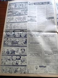 Milliyet Gazetesi - 6 Haziran 1962 - Adalet Partisi İdare Kurulu İstifa Etti - Necmi Ökten Adalet Parti'sinden İstifa Etti - Beşer 1 Yıla Mahkum - CHP Meclis Grubu İsmet İnönü'ye Yetki Verdi - Tanınmış Sinema Yıldızı Van Heflin İstanbul'da - Sadece Hesap Makinesi Çalan Bir Hırsız Yakalandı - Cemal Gürsel Bugün İsmet İnönü'den Başkasına Başbakanlık Tevdi Edilemez Dedi - Ayasofya Müzesinin Minaresinde Yangın Çıktı - Çetin Altan Köşe Yazısı -  Araba Vapuru Kuyruğu Dün Yıldız'a Kadar Uzadı - Gelin Taşı Yazan Yaman Koray Yazı Dizisi - Kızıl Kadırga Yazan Abdullah Ziya Kozanoğlu Yazı Dizisi - Cici Can Çizen Bedri - Tombik Çizen Trog - 27 Mayıs'ın Gerisindeki 5 Yılın Hikâyesi Hazırlayanlar Ömer Sami Coşar Abdi İpekçi -  Fellini'nin Yaptığı Bir Filmle İtalyan Sosyetesinin İpliği Pazara Çıktı - Grundig Radyo - Lambretta Motorsikletlerin Büyük Rally Kafilesi Geldi - Fenerbahçe İle İddialı Maç Yapacağız - Karagümrük Tarık Kutver'i 50 Bin Liraya Galatasaray'a Verecek - Galatasaray Beşiktaş