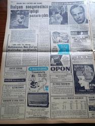 Milliyet Gazetesi - 6 Haziran 1962 - Adalet Partisi İdare Kurulu İstifa Etti - Necmi Ökten Adalet Parti'sinden İstifa Etti - Beşer 1 Yıla Mahkum - CHP Meclis Grubu İsmet İnönü'ye Yetki Verdi - Tanınmış Sinema Yıldızı Van Heflin İstanbul'da - Sadece Hesap Makinesi Çalan Bir Hırsız Yakalandı - Cemal Gürsel Bugün İsmet İnönü'den Başkasına Başbakanlık Tevdi Edilemez Dedi - Ayasofya Müzesinin Minaresinde Yangın Çıktı - Çetin Altan Köşe Yazısı -  Araba Vapuru Kuyruğu Dün Yıldız'a Kadar Uzadı - Gelin Taşı Yazan Yaman Koray Yazı Dizisi - Kızıl Kadırga Yazan Abdullah Ziya Kozanoğlu Yazı Dizisi - Cici Can Çizen Bedri - Tombik Çizen Trog - 27 Mayıs'ın Gerisindeki 5 Yılın Hikâyesi Hazırlayanlar Ömer Sami Coşar Abdi İpekçi -  Fellini'nin Yaptığı Bir Filmle İtalyan Sosyetesinin İpliği Pazara Çıktı - Grundig Radyo - Lambretta Motorsikletlerin Büyük Rally Kafilesi Geldi - Fenerbahçe İle İddialı Maç Yapacağız - Karagümrük Tarık Kutver'i 50 Bin Liraya Galatasaray'a Verecek - Galatasaray Beşiktaş