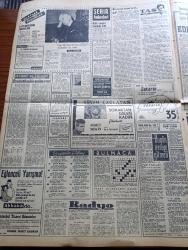 Milliyet Gazetesi - 4 Nisan 1962 -  69 Subayın Emekliye Sevki Açıklandı - Adalet Partisi Genel İdare Kurulu İstifa Etti- Cezayir'de Gizli Ordu 9 Hastayı Yatakta Öldürdü - Modern Kleopatra Elizabeth Taylor'un Aşkları - Galatasaray Palermo'yu Yendi - Metin Oktay - Turgay Şeren - Lefter Küçükandonyadis  - Halep Garnizonu Dün Teslim Oldu - İsmet İnönü Adalet Partisi Liderine Tarizde Bulundu - Ragıp Gümüşpala - Osman Bölükbaşı - Liz Taylor Fisher'den Boşanıyor - Zenci Boksör Kid Paret Öldü - 22 Şubat Af Tasarısı Hazırlandı - Bir Amerikan Firması Otomobil Fabrikası Kurmak İstiyor - Çetin Altan Köşe Yazısı - Sokaktan Gelen Film Başrolde Sevim Çağlayan Ve Ahmet Mekin - Emek Sineması - Philips - Boncuk Walt Disney - Cisco Kid Çizen Jose Salinas Rod Reed - Halit Kıvanç - Gündüz Kılıç - Fenerbahçe Yeşildirek Maçı Bu Gece - Gelir Vergisi Ortalaması %55 Oranında