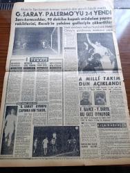 Milliyet Gazetesi - 4 Nisan 1962 -  69 Subayın Emekliye Sevki Açıklandı - Adalet Partisi Genel İdare Kurulu İstifa Etti- Cezayir'de Gizli Ordu 9 Hastayı Yatakta Öldürdü - Modern Kleopatra Elizabeth Taylor'un Aşkları - Galatasaray Palermo'yu Yendi - Metin Oktay - Turgay Şeren - Lefter Küçükandonyadis  - Halep Garnizonu Dün Teslim Oldu - İsmet İnönü Adalet Partisi Liderine Tarizde Bulundu - Ragıp Gümüşpala - Osman Bölükbaşı - Liz Taylor Fisher'den Boşanıyor - Zenci Boksör Kid Paret Öldü - 22 Şubat Af Tasarısı Hazırlandı - Bir Amerikan Firması Otomobil Fabrikası Kurmak İstiyor - Çetin Altan Köşe Yazısı - Sokaktan Gelen Film Başrolde Sevim Çağlayan Ve Ahmet Mekin - Emek Sineması - Philips - Boncuk Walt Disney - Cisco Kid Çizen Jose Salinas Rod Reed - Halit Kıvanç - Gündüz Kılıç - Fenerbahçe Yeşildirek Maçı Bu Gece - Gelir Vergisi Ortalaması %55 Oranında