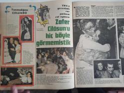 TV'de 7 Gün Haftalık Aktüalite Sinema Tiyatro Müzik ve Magazin Dergisi - 12 Ocak 1976 - Sayı:3 - Zafer Cilasun - Ajda Pekkan - Peter Falk - Tanımadığınız Columbo - Ülkü İnset - Cem Karaca - Barış Manço - Ekran Başı - Hikmet Feridun Es - Canan Oğuz - Güneş Tecelli - Tuna Huş - Ülkü İmset - Ajda Pekkan'a Ekran Yasak - Hanife Hala da Resim Çekiyor - Telespor'un İstanbul Seferi - Bekir Sıtkı Sezgin - Hülya Sözer - Terzi Yusuf Televizyonu Alamıyor - Semiramis Pekkan - Ayhan Işık - Fatma Girik - Çolpan İlhan - Çolpan İlhan - Ümit Tokcan Posteri - Nuriye Kantar - Bilge Baykara - Melek Dener - Böyle Bir Seçil Heper Seyredecektik - Elçin Temel - Radyo ve TV'de bir Doktor Şair Konuşmacı Var - Tele Arkadaş - Güneş Tecelli - Tahsin Öztin - Hikmet Feridun Es - Sözün Gelişi - Yüzdeki Sivilceler - Ahmet Günday - Bay Yarımsaç Türk TV'sinde - Kirk Douglas'ın Dünü Bugünü - Mutlu Bir Aile fotoğraf ve haberi - Posterli Tam Takım Dergi