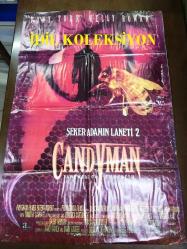 Şeker adamın laneti 2, ORİJİNAL SİNEMA AFİŞİ - Candyman: Farewell to the Flesh, 1995, FİLM AFİŞİ / POSTERİ - BÜYÜK BOY - ORİJİNAL - 99 X 65 cm EBADINDA - Original Turkish Big Size Movie Poster - Bill Condon, Caroline Barclay, Michael Bergeron, Brianna Blanchard, Clotiel Bordeltier, Russell Buchanan, Nate Bynum, Sandy Byrd, Eric Cadora, Timothy Carhart, Veronica Cartwright