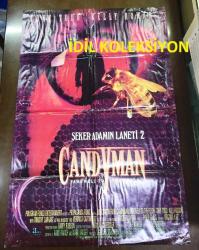Şeker adamın laneti 2, ORİJİNAL SİNEMA AFİŞİ - Candyman: Farewell to the Flesh, 1995, FİLM AFİŞİ / POSTERİ - BÜYÜK BOY - ORİJİNAL - 99 X 65 cm EBADINDA - Original Turkish Big Size Movie Poster - Bill Condon, Caroline Barclay, Michael Bergeron, Brianna Blanchard, Clotiel Bordeltier, Russell Buchanan, Nate Bynum, Sandy Byrd, Eric Cadora, Timothy Carhart, Veronica Cartwright