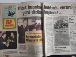 TV'de 7 Gün Haftalık Aktüalite Sinema Tiyatro Müzik ve Magazin Dergisi - 1 Mart 1976 - Sayı:10 - Levent Kırca - Enis Fosforoğlu - Tansu Polatkan - TRT'de Mart Harekatı - Aman bir okul televizyonu yaratmayalım - Ziya Gökalp - Evliya Çelebi - Hikmet Feridun Es - Ekran Başı - Erkan Oyal - Ertan somunkıran - Anthony Blake - Ekranın ''ilk'' leri - Semiha Yankı - Nilüfer - Yeliz - Füsun Önal - Yeşim - Atilla Atasoy - Uğur Dündar - Erdinç Üstün - Ahmet Demirel - Belgin Doruk - Seçil Heper - Selçuk Alagöz - Neco - Emel Sayın Posteri - Gökben - Aysel İpar - Esin Engin - Selçuk Alagöz - Edward Robinson - Oscar Werner - Ben Casey - Beyaz Olimpiyatların Ardından - Bizi Kimse Ayıramaz - İşte Mark'ın Sesi - Cemile Kutgün - Giray elmalı - Şerlok Holmes - Agnes Moorehead - Hikmet Feridun Es - Asu Maralman da Avrupa Yollarında - Biri spiker, diğeri avukat TRT'de iki kardeş - Görünmez Adam - Levent İnanır - Safiye Ayla - Giray Elmalı fotoğraf ve haberi - Posterli Tam Takım Dergi