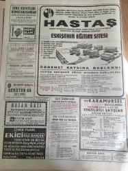 HÜRRİYET GAZETESİ 12 AĞUSTOS 1968 YIL :21 SAYI :7289---İzmir de sabotaj --Duman yüzünden kanlı kavga :1 ölü altı yaralı var --720 milyonluk tesisler eylüle kadar hizmete açılacak ---Bir Amerikan  uçağını kendi askerine  açtığı ateşle sekiz kişi öldü ---İki yüz hastanın yattığı hastanede bir doktor var ----Bir Ermeni genç  düğünü beğenince  sünnet oldu ---Nixon ve yardımcısı başkan Johnson ile  görüştüler --Fenerbahçe perişan oldu : 1-4 --M.City ilk lig  maçında liverpool e yenildi :2-1---Beşiktaş ,Sarıyer önünde iyi not aldı : 5-0---Genç Basketbol Takımımız Avrupa Dördüncüsü Oldu ---Ağustos ayının ilk hafta tahlilleri  tatile  başladı ---Trafik kazasında anne öldü ,çocukları ağır  yaralandı ---Bütün yurtta polislerin izni kaldırıldı --Yüzmede bayanlar üç rekor  yeniledi ---Demirspor :1 Eskişehir :0---Çek Komünist Partisi Reform Statüsünü Halka Açıkladı ---Barış  şenliği için gelen  öğrenciler hudut dışı edildi ---Dağ köyleri için  ortaokul yapıldı ---