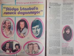 TV'de 7 Gün Haftalık Aktüalite Sinema Tiyatro Müzik ve Magazin Dergisi - 8 Mart 1976 - Sayı:11 - Ajda Pekkan - Fecri Ebcioğlu - Erkan Yolaç - Cemil Can Bıçakçı - Ateş Böcekleri - Halit akçatepe - İlhan Daner - Ekran Başı - Hikmet Feridun Es - Bülent Denli - Sinemanın Aktör böksörleri - Süleyman Turan - Jean Paul Belmondo - Harold lloyd - Kartal Tibet - Paul Newman - Alfred Hitchcock - Ernest Hemingway - Sezai Solelli - Taner Şener - Küçük Hanımefendi 1976 - Belgin Doruk - Küçük Aydın - Uğur Akdora - Yahya Demirel - Ayten alpman - İzzet Günay - Mete İnselel - Grace Kelly - Türkan Şoray - İzzet Günay - Efkan Efekan - Türkan Şoray Posteri - Safiye Filiz - Bülent Denli - Fecri Ebcioğlu - Tahsin Öztin - Enrico Macias - Demis Roussos - Serpil Barlas sonunda şeytanın bacağını kırdı - Selçuk Alagöz'ü askere böyle uğurladık - İskender Doğan - Cem KAraca - Melike Demirağ - Seçil Heper - Alpay - Hikmet Feridun Es - Harika Değirmenci - Turhan Erdemgil - Barry Fitzgerald - Posterli Tam Takım Dergi