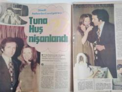 TV'de 7 Gün Haftalık Aktüalite Sinema Tiyatro Müzik ve Magazin Dergisi - 15 Mart 1976 - Sayı:12 Hoşgeldin Petroçelli - Tuna Huş Nişanlandı - Televizyondaki Politika ve Politikacılara Dair - Şair Yasemin'den mısralar - Barbara Bain - Martin Landau - Hikmet Feridun Es - Damadı iyi tanırım - Barış Manço'dan bir mektup var - İlk hava raporu ilk trafik konuşması ilk boks maçı - Nilgün Atılgan - Nilgün Bayram - Mustafa Yolaşan - Cemile Kutgün - Emin Şaylan - Nisa Serezli - Barış Manço - Ajda Pekkan - Nevra Serezli - Marlene Dietrich - Muazzez Abacı Posteri - Kaynanalar'la bundan 2 yıl önce tanışmıştık - Levent Kırca'ya söz kestiler - Enis Fosforoğlu - Gençlik Kulübü - Tamer Durukan'a ne sormak istiyorsunuz? - Emin Şaylan - Aytaç Yörükaslan - Hikmet Feridun Es - Roger Moore - Siz Hiç Tramvay sattılar mı ? - Hasan Mutlucan - Serbülent Yasun - Söz Tülay'ın - Teen Club Reklamı fotoğraf ve haberi - Posterli Tam Takım Dergi